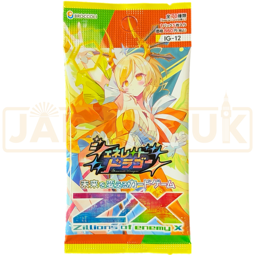 Z/X Zillions of Enemy X Generate Dragon IG-12 Japanese Booster Pack