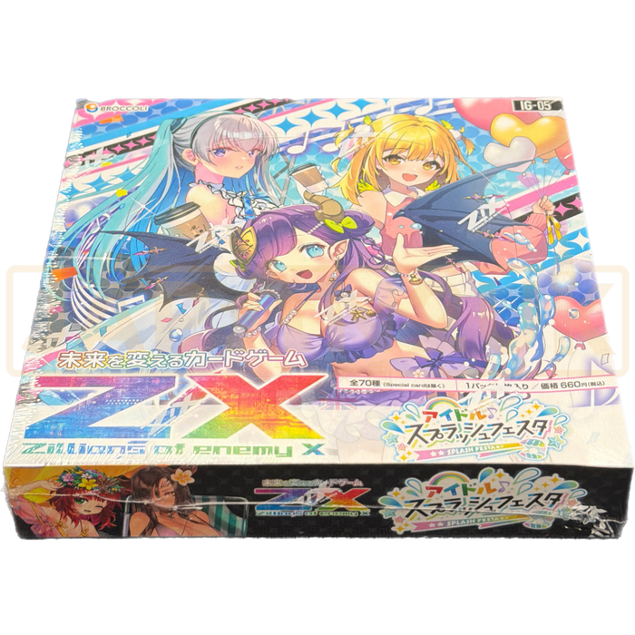 Z/X Zillions of Enemy X Idol Splash Festa IG-05 Japanese Booster Box