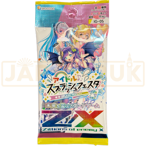 Z/X Zillions of Enemy X Idol Splash Festa IG-05 Japanese Booster Pack