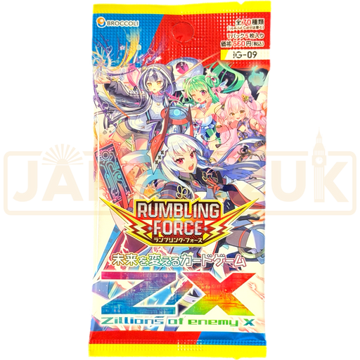 Z/X Zillions of Enemy X Rumbling Force IG-09 Japanese Booster Pack