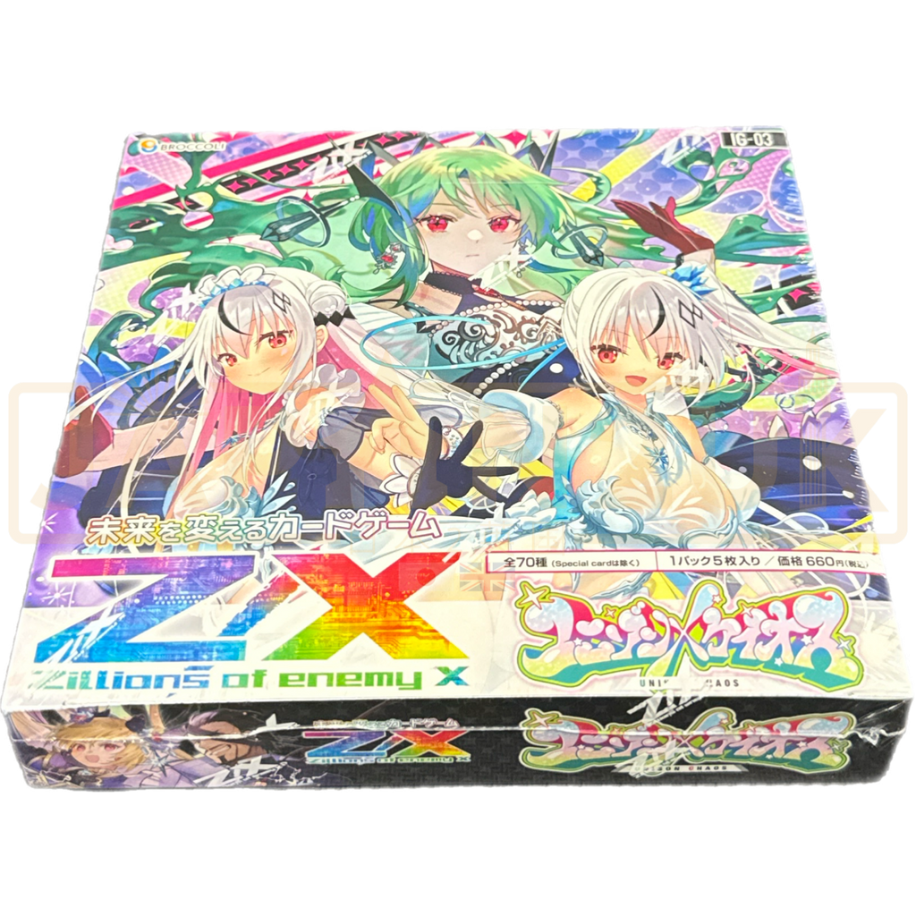 Z/X Zillions of Enemy X Unison Chaos IG-03 Japanese Booster Box  Japan2UK