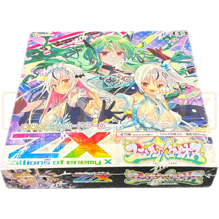 Z/X Zillions of Enemy X Unison Chaos IG-03 Japanese Booster Box