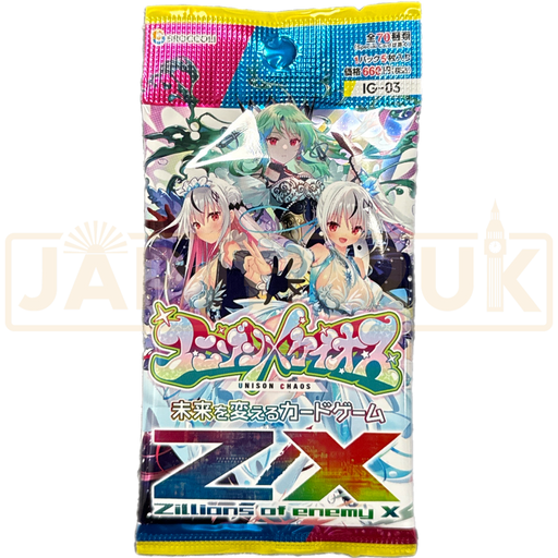 Z/X Zillions of Enemy X Unison Chaos IG-03 Japanese Booster Pack