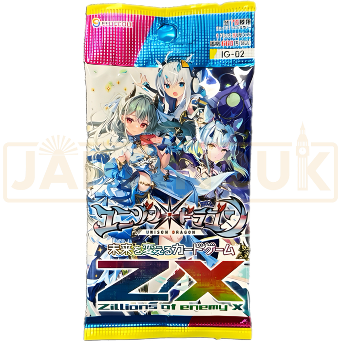 Z/X Zillions of Enemy X Unison Dragon IG-02 Japanese Booster Pack
