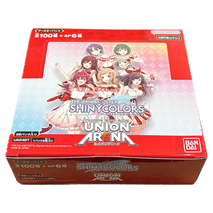 Union Arena The Idolmaster Shiny Colors UA04BT Japanese Booster Box