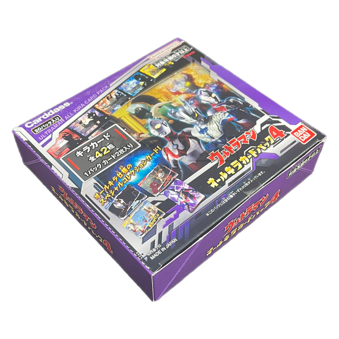 Battle Spirits Ultraman All Kira Card Pack Vol. 4 Japanese Booster Box