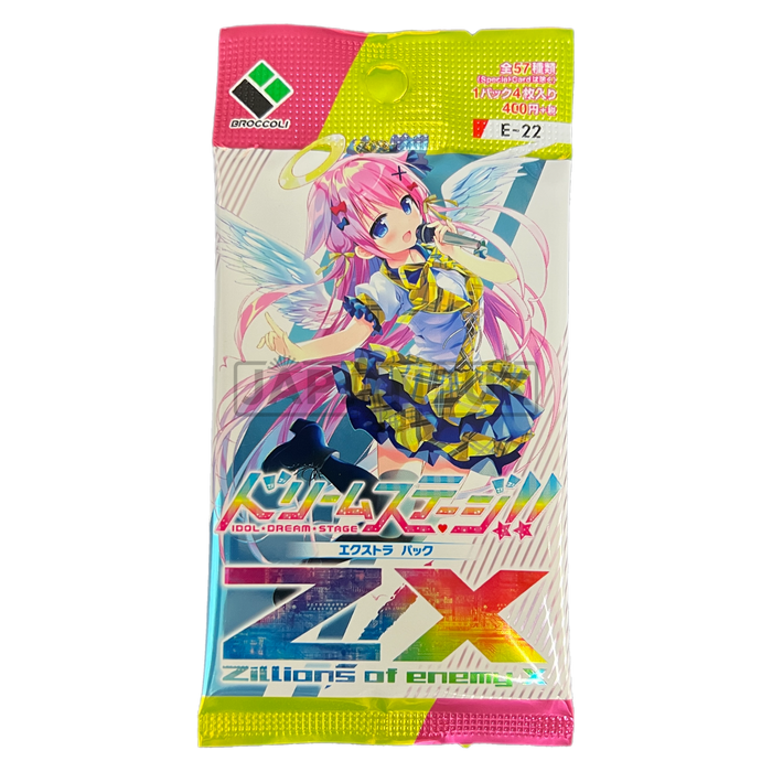 Z/X Zillions of enemy X - EX Pack Vol. 22 Idol Dream Stage E-22 Japanese Booster Pack