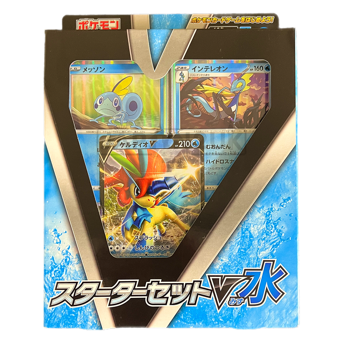 Pokemon Sword & Shield Starter Set V Water sA Japanese Deck
