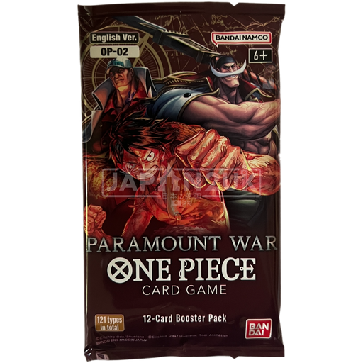 one piece paramount war booster box english One Piece Paramount War OP-02 English Booster Pack — Japan2UK