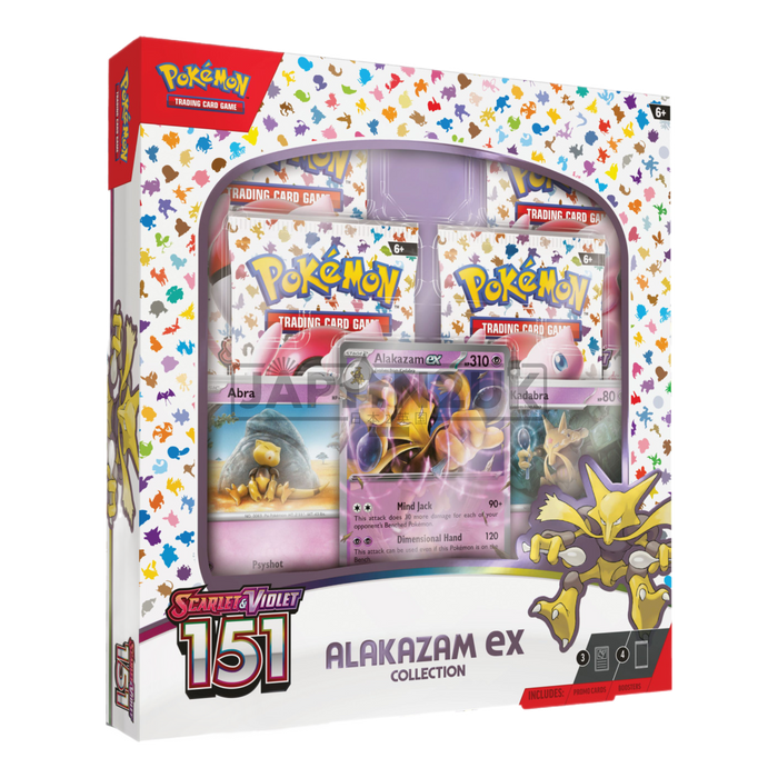 Pokemon 151 Alakazam ex Collection Box