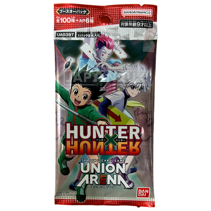 Union Arena HUNTERxHUNTER UA03BT Japanese Booster Pack