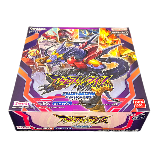 Digimon Across Time BT-12 Japanese Booster Box Japan2UK Digimon Across Time BT-12 Japanese Booster Box Japan2UK