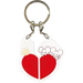 okemon Center Japan - 0868 / 0924 Milcery & Tandemaus Heart Set Acrylic Charm/Keychain