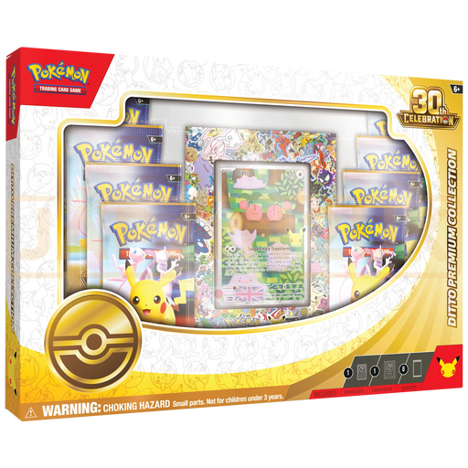 Pokemon 30th Celebration Ditto English Premium Collection Box