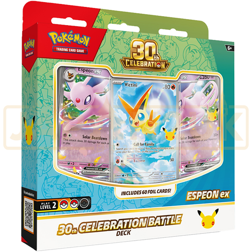 Pokemon 30th Celebration Sylveon ex English Battle Deck