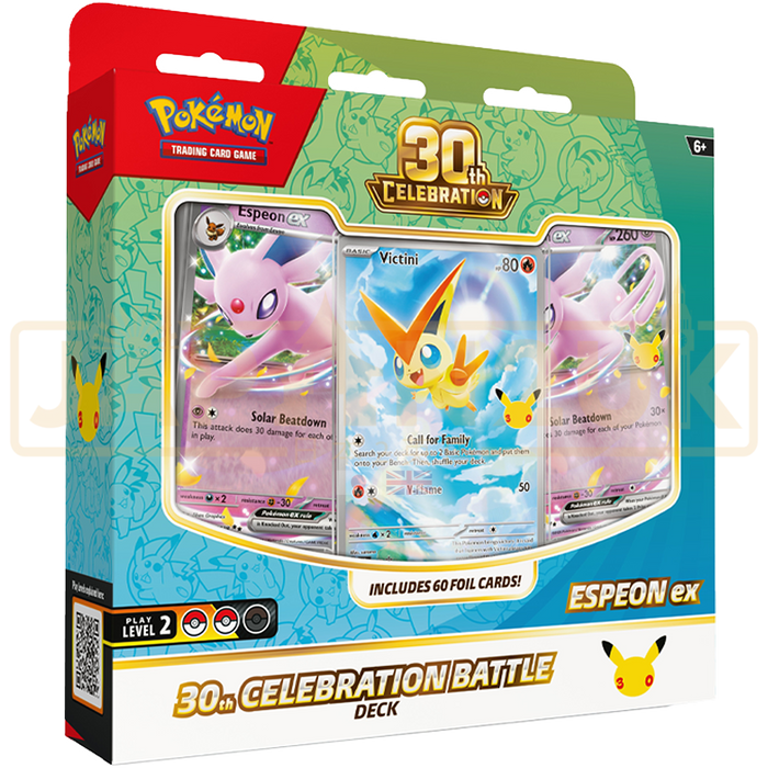 Pokemon 30th Celebration Sylveon ex English Battle Deck