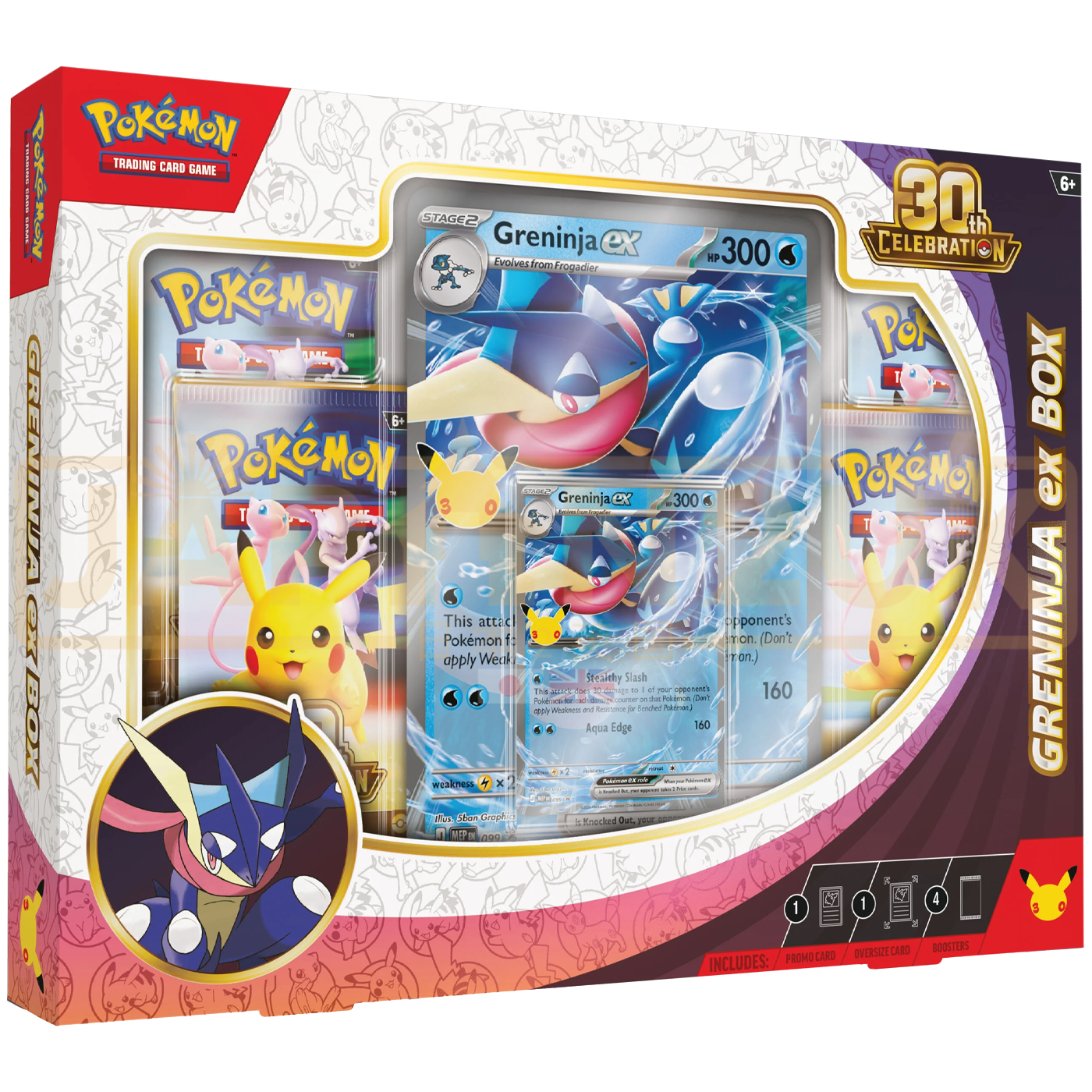 Pokemon 30th Celebration Greninja ex English Collection Box. — Japan2UK