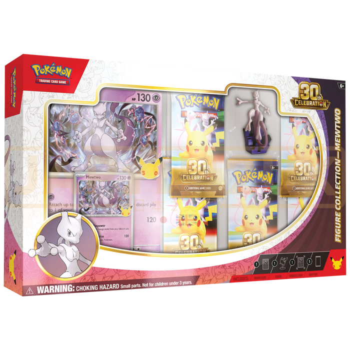 Pokemon 30th Celebration Mewtwo English Figure Collection Box
