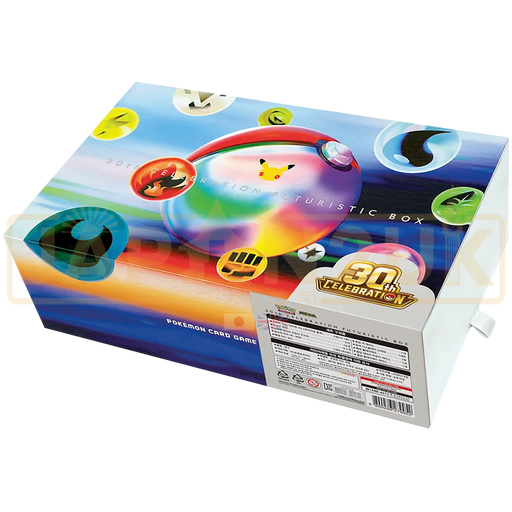Pokemon 30th Celebration Korean Futuristic Gift Box