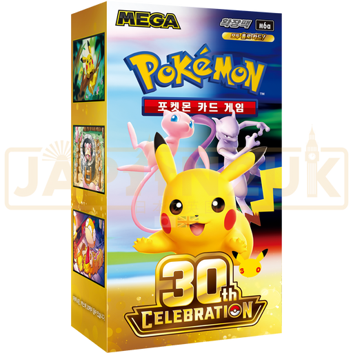 Pokemon 30th Celebration m6a Korean Booster Box
