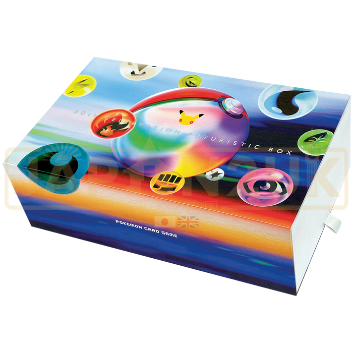 Pokemon 30th Celebration Simplified Chinese Iridescent Future Commemorative Gift Box