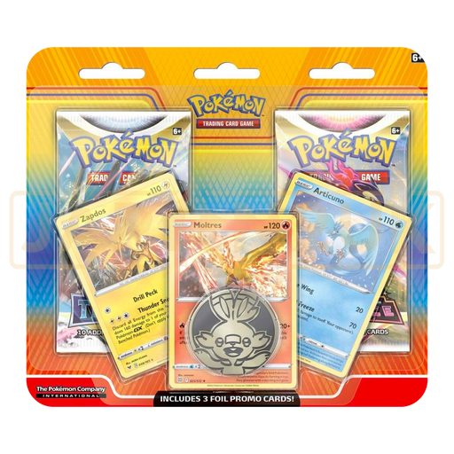 Pokemon Articuno Zapdos & Moltres English Enhanced Two Pack Blister