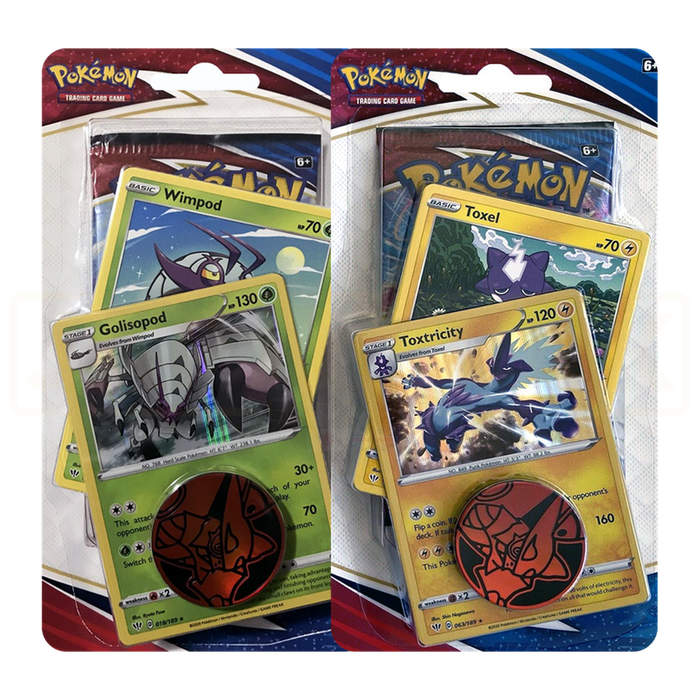 Pokemon Battle Styles English Single Pack Evolution Line Blister