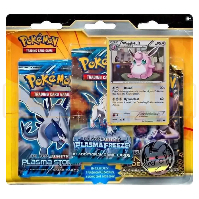 Pokemon Black & White 3 Pack Booster English 3-Pack Blister