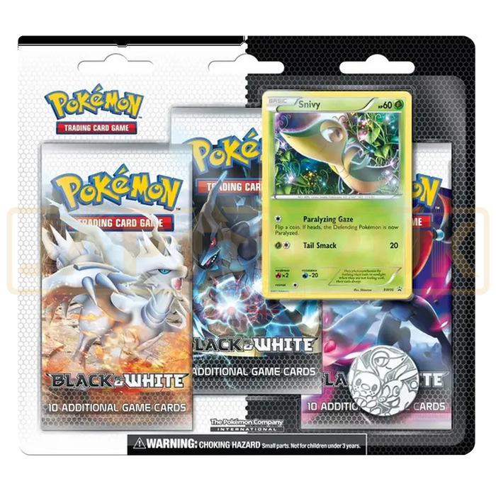 Pokemon Black & White Base English 3-Pack Blister