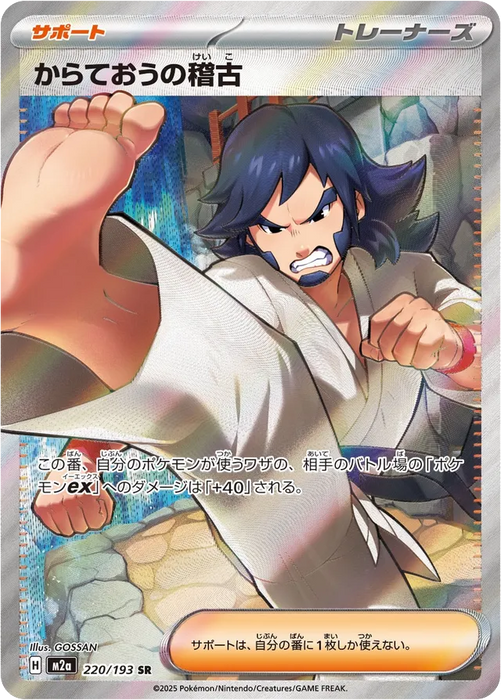 Pokemon Black Belt's Training SR Mega Dream ex High Class m2a 220/193 Japanese Single Card