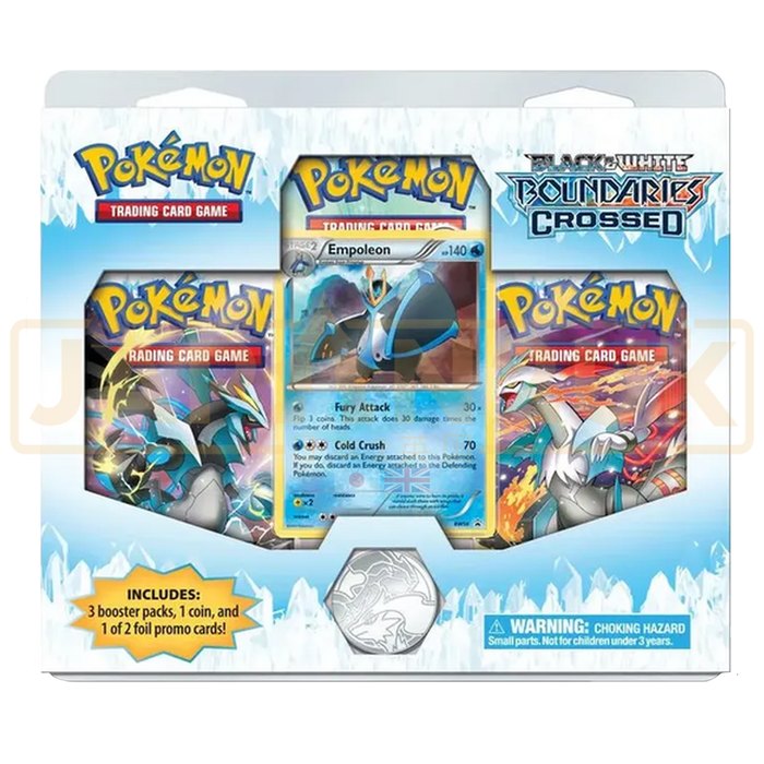 Pokemon Boundaries Crossed English 3-Pack Blister