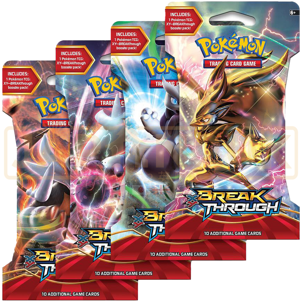 Pokemon BREAKthrough English Sleeved Booster Pack. — Japan2UK