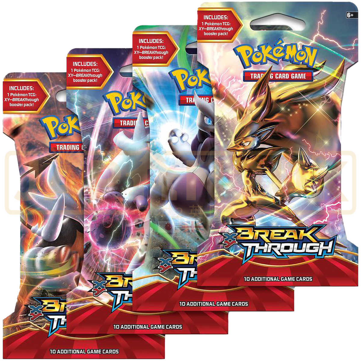 Pokemon BREAKthrough English Sleeved Booster Pack. — Japan2UK