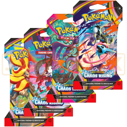 Pokemon Chaos Rising English Sleeved Booster Pack