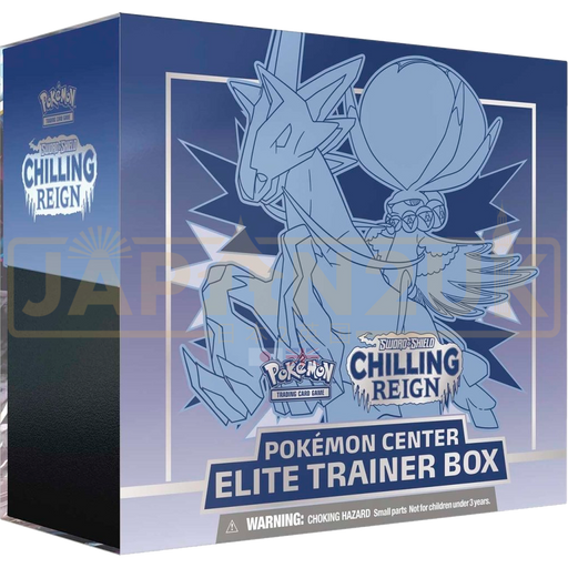 Pokemon Chilling Reign Pokemon Center English Elite Trainer Box - Ice Rider Calyrex
