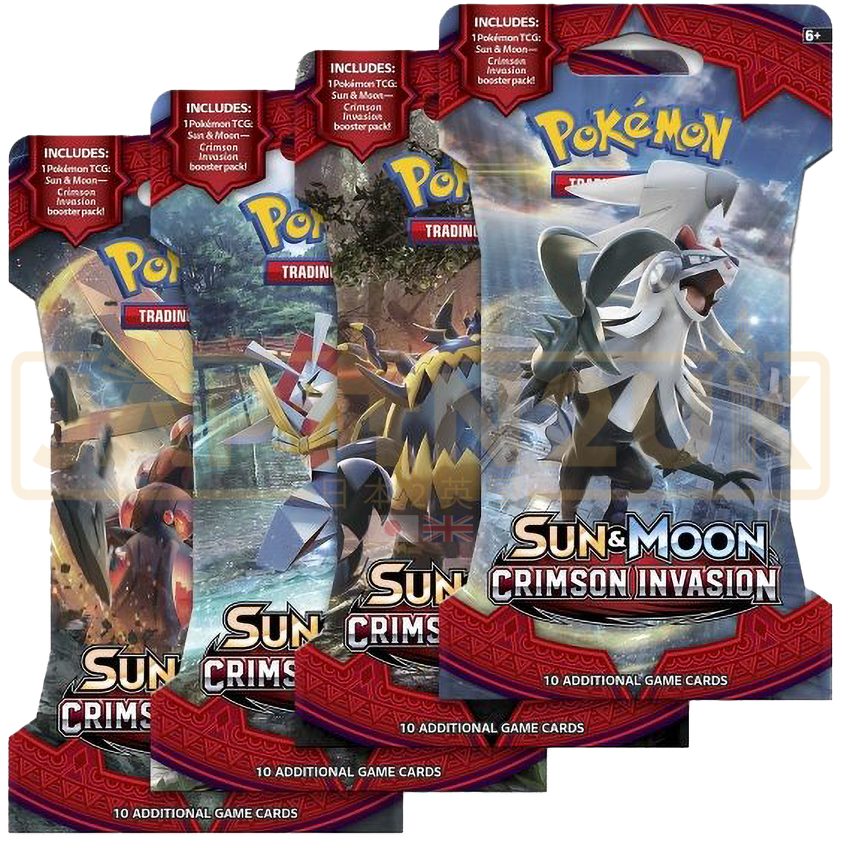 Pokemon Crimson Invasion English Sleeved Booster Pack. — Japan2UK