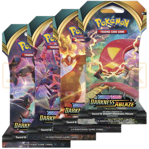 Pokemon Darkness Ablaze English Sleeved Booster Pack