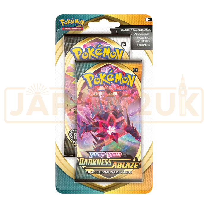 Pokemon Darkness Ablaze English Two Pack Bonus Blister
