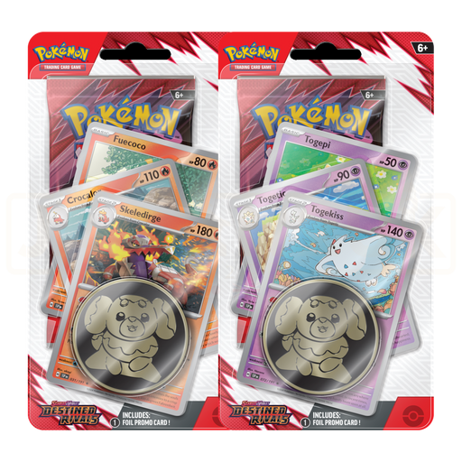 Pokemon Destined Rivals English Premium Checklane Blister