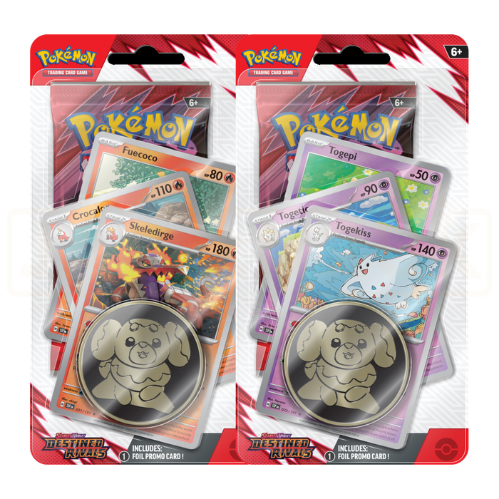 Pokemon Destined Rivals English Premium Checklane Blister
