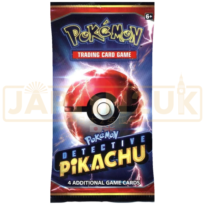 Pokemon Detective Pikachu English Booster Pack