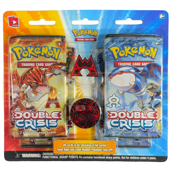 Pokemon Double Crisis Team Magma English Dual Pack Blister