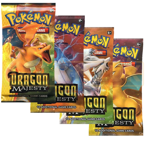 Pokemon Dragon Majesty English Booster Pack