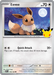 Pokemon Eevee Holo 30th Celebration 30C 118/128 English Single Card