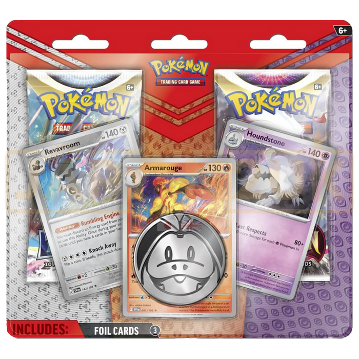Pokemon Enhanced English Enhanced 2-Pack Blister - Armarouge Revavroom Houndstone