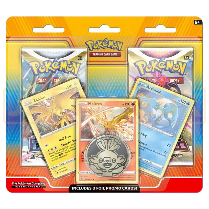Pokemon Enhanced English Enhanced 2-Pack Blister - Articuno Zapdos Moltres