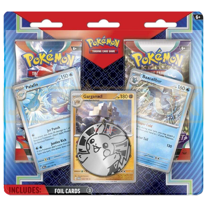 Pokemon Enhanced English Enhanced 2-Pack Blister - Palafin Baxcalibur Garganacl