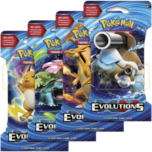 Pokemon Evolutions English Sleeved Booster Pack