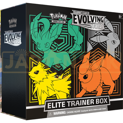 Pokemon Evolving Skies English Elite Trainer Box - Jolteon, Flareon, Umbreon & Leafeon