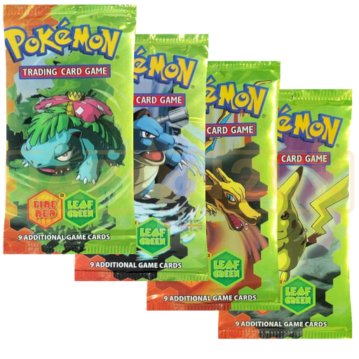Pokemon Fire Red Leaf Green English Booster Pack